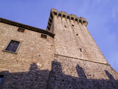 İtalya, Toskana, capalbio, ortaçağ Kulesi