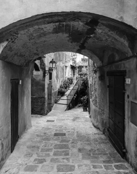 Itálie, Toskánsko, capalbio, pohled na staré části města — Stock fotografie
