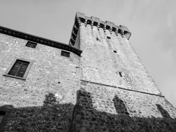 이탈리아, 토스카나 까 팔 비오, 중세 타워 — 스톡 사진