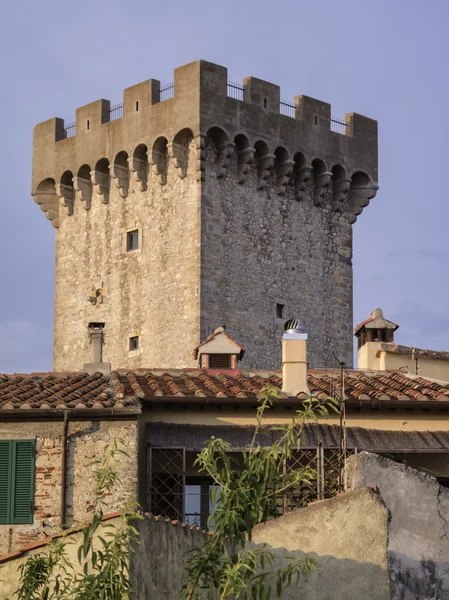 Italy, tuscany, Capalbio, medieval tower — Stock Photo, Image