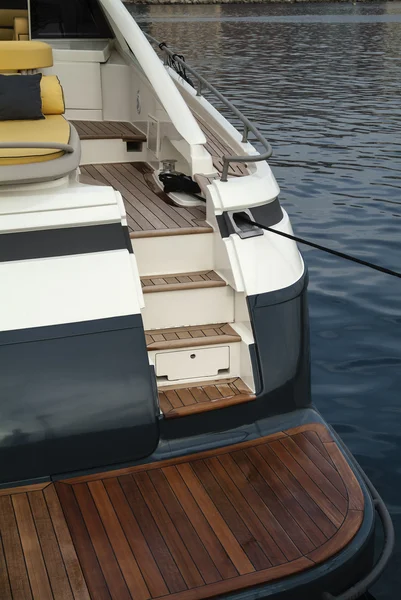 Yacht di lusso poppa — Foto Stock
