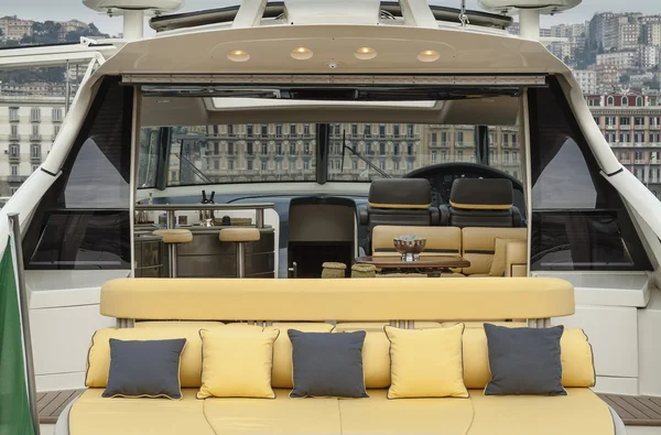 Intérieur yacht de luxe — Photo