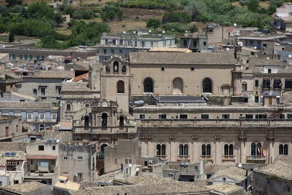 Italy, Sicily, Scicli, view of the town — Stock Photo, Image