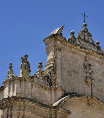 Madonna del carmine kilise Barok Cephesi