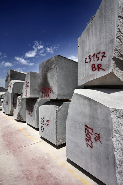 marble cutting factory