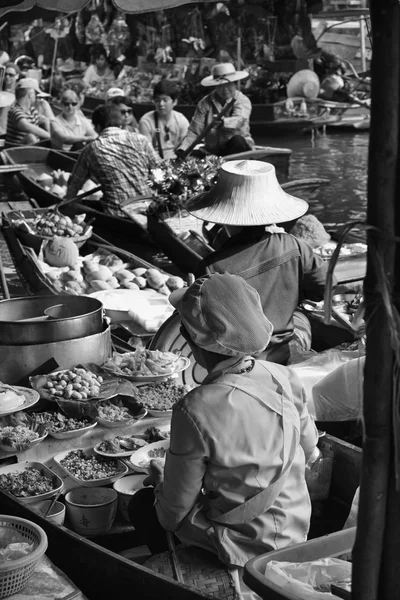 Mercato galleggiante — Foto Stock