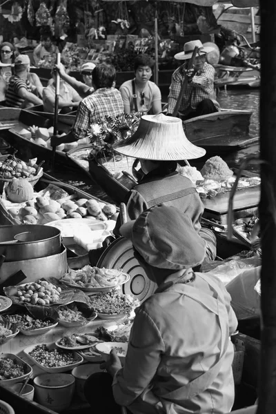 Mercato galleggiante — Foto Stock