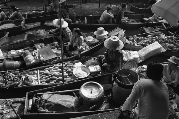 Floating Market — Stockfoto