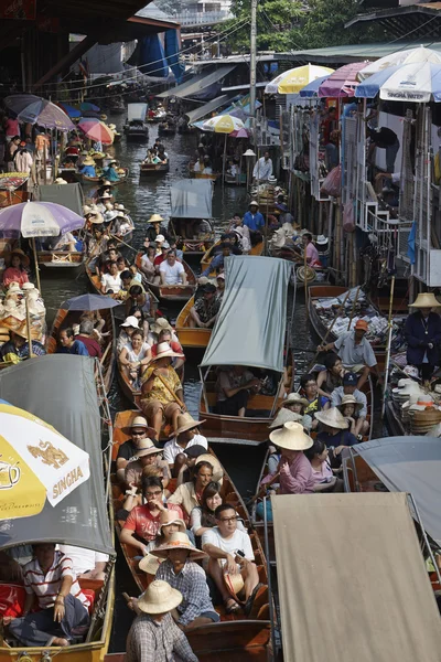 Mercato galleggiante — Foto Stock