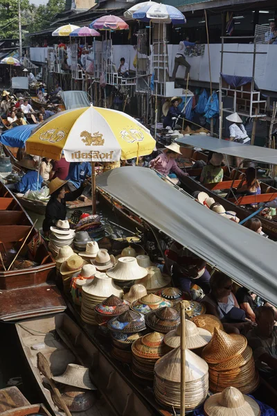 Mercato galleggiante — Foto Stock