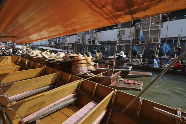 Mercado flotante — Foto de Stock