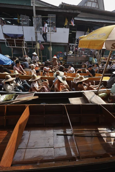 Mercado flotante — Foto de Stock