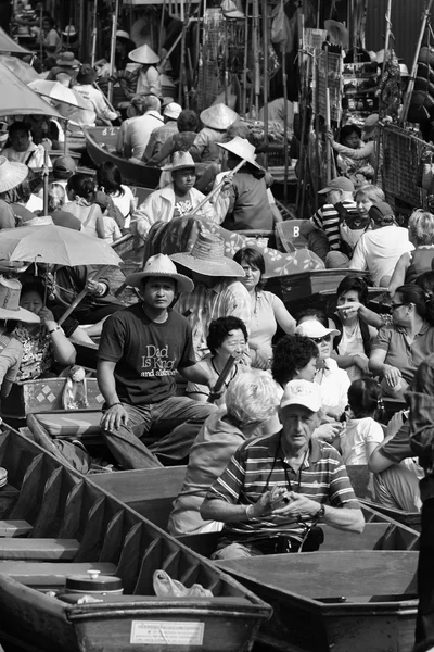 Mercato galleggiante — Foto Stock