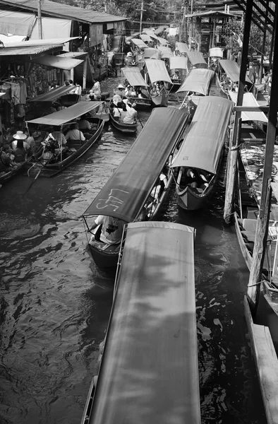 Mercado flotante — Foto de Stock