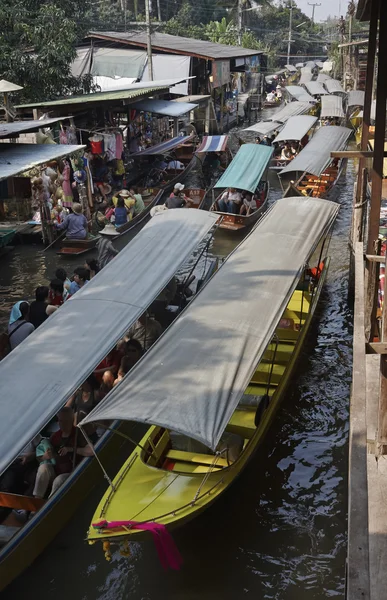 Mercado flotante — Foto de Stock