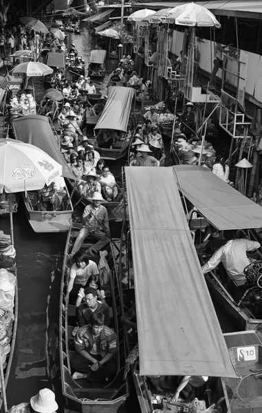 Flytande marknaden — Stockfoto