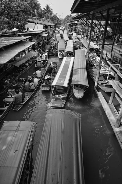 Boats at the Floating Market — Stock Photo, Image