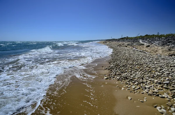 Southern sandy coastline Playa Grande — Stock Photo, Image
