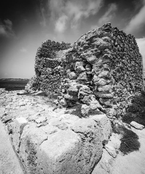 Torre de Saracin velha — Fotografia de Stock