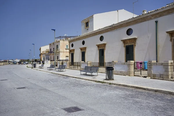 Old houses on the seafront — Stock Photo, Image