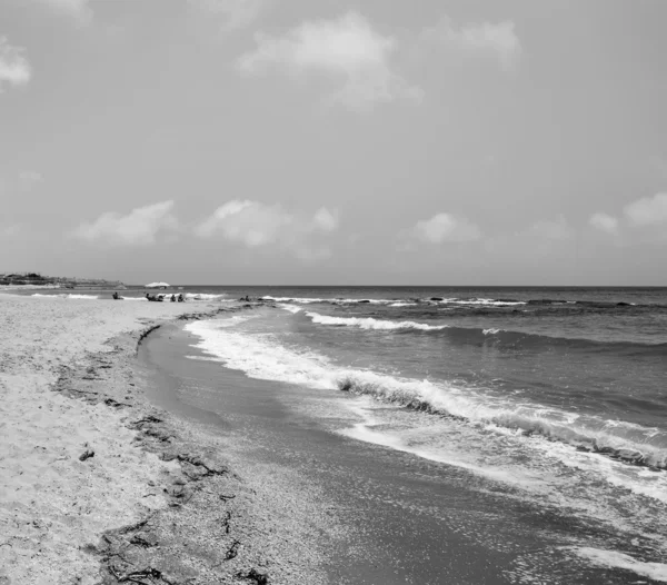 Människor på stranden — Stockfoto