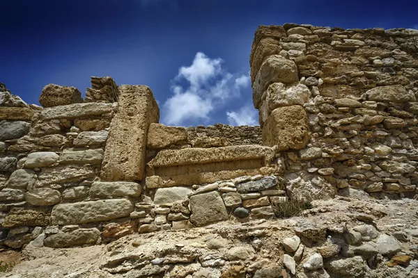 Ruiny greckiego portu oryginalny kaukana — Zdjęcie stockowe