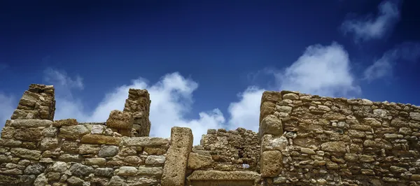 As ruínas do porto grego original de Kaukana — Fotografia de Stock