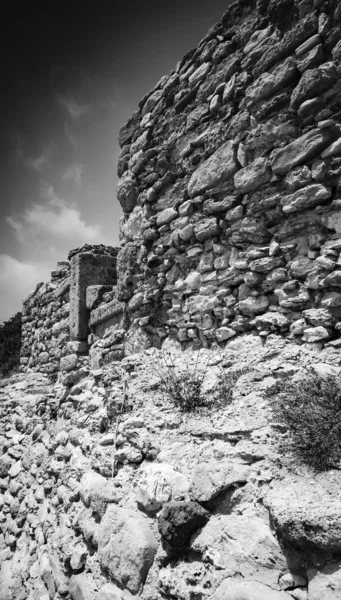 The ruins of the original greek port of Kaukana