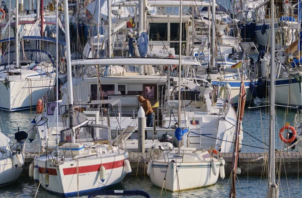 Italia Sicilia Mar Mediterráneo Marina Ragusa Provincia Ragusa Septiembre 2021 —  Fotos de Stock