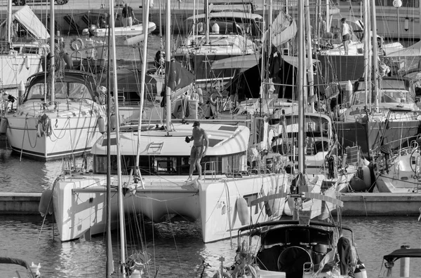 Ιταλία Σικελία Μεσόγειος Θάλασσα Marina Ragusa Επαρχία Ragusa Σεπτεμβρίου 2021 — Φωτογραφία Αρχείου