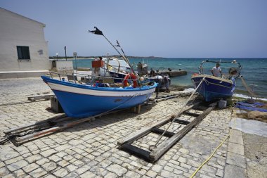 balıkçıların kıyıya çalışma