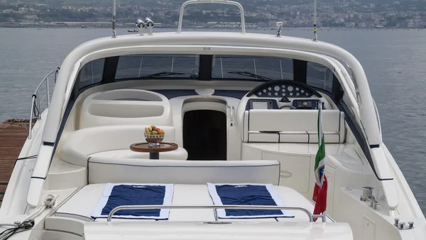 Aqua luxury yacht — Stock Photo, Image
