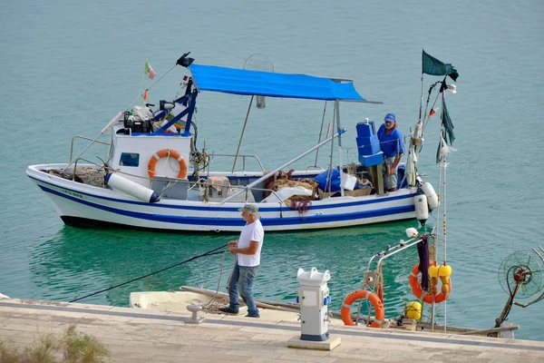 Itália Sicília Mar Mediterrâneo Marina Ragusa Província Ragusa Outubro 2021 — Fotografia de Stock