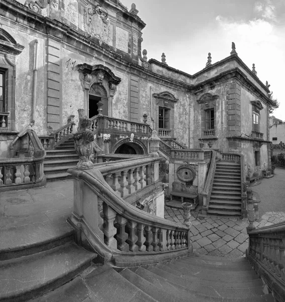 Olaszország Szicília Bagheria Palermo Villa Palagonia 1715 — Stock Fotó