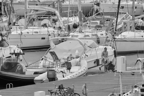 Italy Sicily Mediterranean Sea Marina Ragusa Ragusa Province October 2021 — Stock Photo, Image