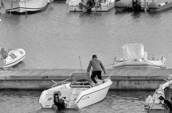 Italia Sicilia Mar Mediterráneo Marina Ragusa Provincia Ragusa Noviembre 2021 — Foto de Stock