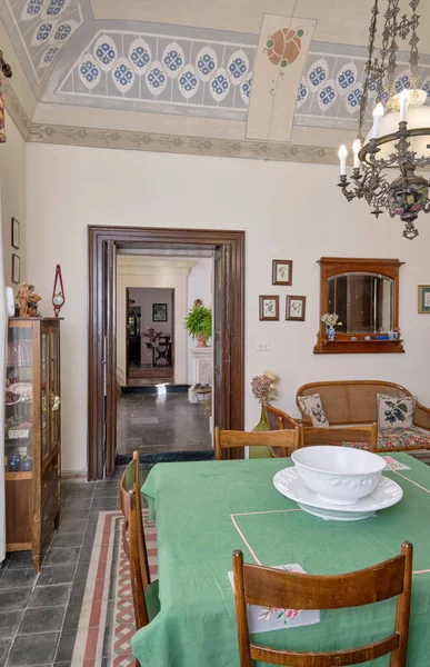 Italia Sicilia Provincia Ragusa Campagna Ottobre 2021 Elegante Casa Colonica — Foto Stock
