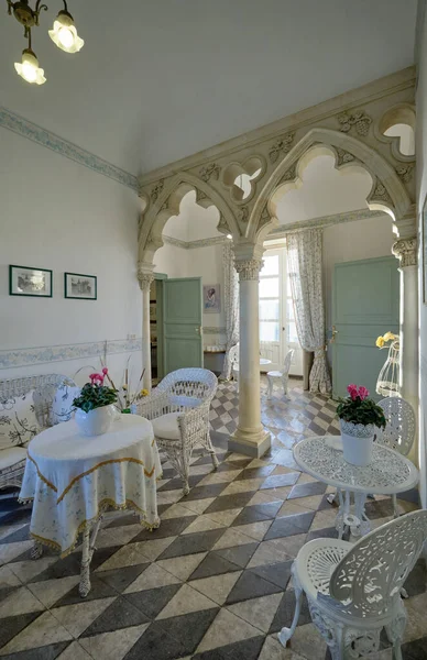 Itália Sicília Província Ragusa Zona Rural Outubro 2021 Elegante Casa — Fotografia de Stock