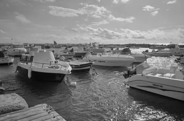 Italie Sicile Méditerranée Punta Secca Province Raguse Novembre 2021 Bateaux — Photo