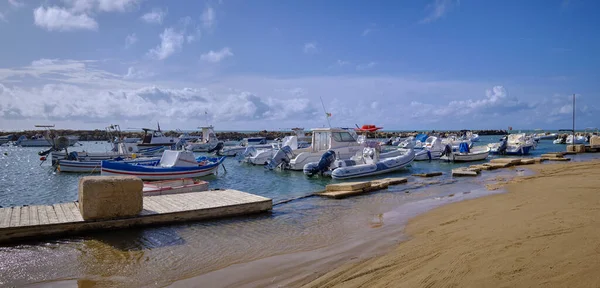 Talya Sicilya Akdeniz Punta Secca Ragusa Eyaleti Kasım 2021 Limanda — Stok fotoğraf