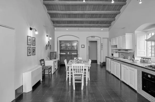 Itália Sicília Província Ragusa Zona Rural Novembro 2021 Elegante Casa — Fotografia de Stock