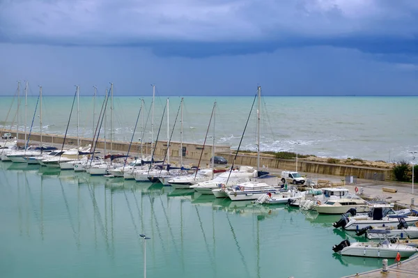 Italië Sicilië Middellandse Zee Marina Ragusa Provincie Ragusa December 2021 — Stockfoto