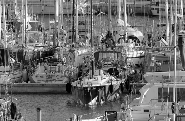 Itália Sicília Mar Mediterrâneo Marina Ragusa Província Ragusa Janeiro 2022 — Fotografia de Stock
