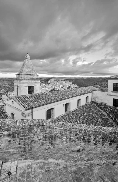 Italia Sicilia Ragusa Ibla Vista Panoramica Sulla Città Barocca — Foto Stock