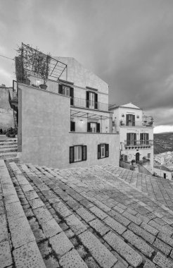 İtalya, Sicilya, Ragusa İbla, barok binaların manzarası.