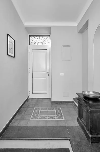 Italy Sicily Modica Ragusa Province December 2021 Apartment Entrance Room — Fotografia de Stock