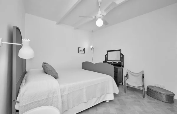 Itálie Sicílie Ragusa Prosince 2021 Apartmán Ložnice Editorial — Stock fotografie