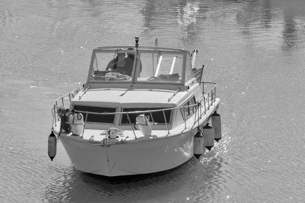 Italie Sicile Méditerranée Marina Ragusa Province Raguse Hommes Sur Yacht — Photo