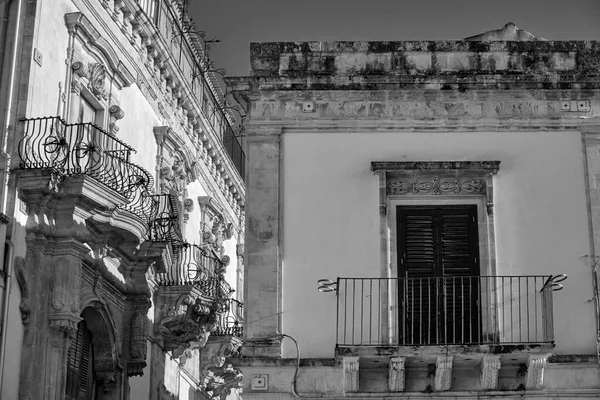 Talya Sicilya Scicli Ragusa Ili Barok Beneventano Sarayı Yüzyıl — Stok fotoğraf