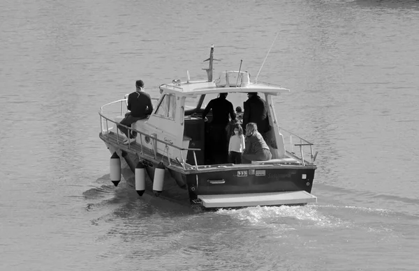 Italien Sizilien Mittelmeer Marina Ragusa Provinz Ragusa Februar 2022 Menschen — Stockfoto